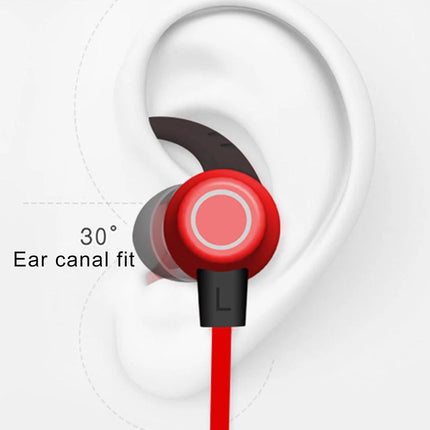 Xrm X5 Sports Ipx4 Waterproof Magnetic Earbuds Wireless Bluetooth V4.1 Stereo in Headset Red