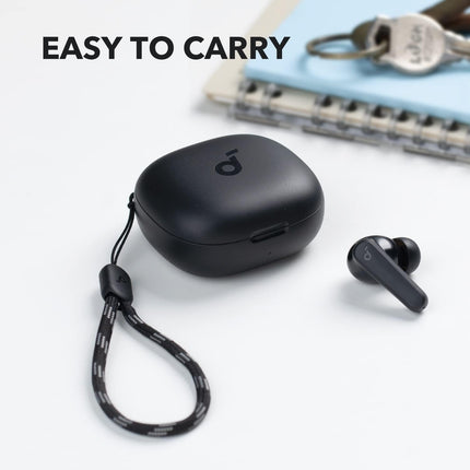 by Anker P20I True Wireless Earbuds, 10Mm Drivers with Big Bass, Bluetooth 5.3, 30H Long Playtime, IPX5 Water-Resistant, 2 Mics for AI Clear Calls, 22 Preset Eqs, Customization via App