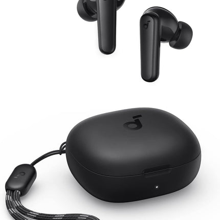 by Anker P20I True Wireless Earbuds, 10Mm Drivers with Big Bass, Bluetooth 5.3, 30H Long Playtime, IPX5 Water-Resistant, 2 Mics for AI Clear Calls, 22 Preset Eqs, Customization via App
