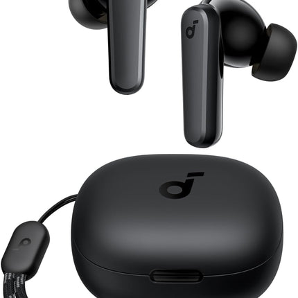 by Anker P20I True Wireless Earbuds, 10Mm Drivers with Big Bass, Bluetooth 5.3, 30H Long Playtime, IPX5 Water-Resistant, 2 Mics for AI Clear Calls, 22 Preset Eqs, Customization via App