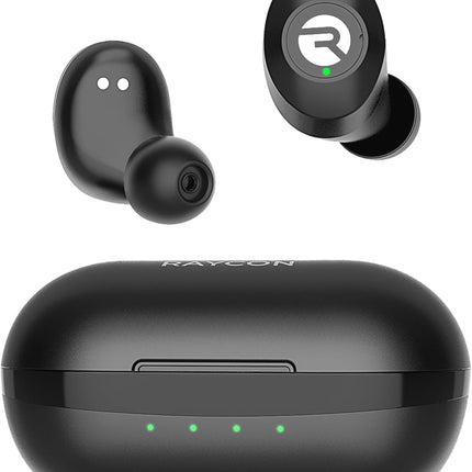 Everyday Bluetooth Wireless Earbuds with Microphone - Active Noise Cancelling, Sweat & Water-Resistant Earphones, Ear Buds Wireless Bluetooth up to 32 Hours Playtime (Black)