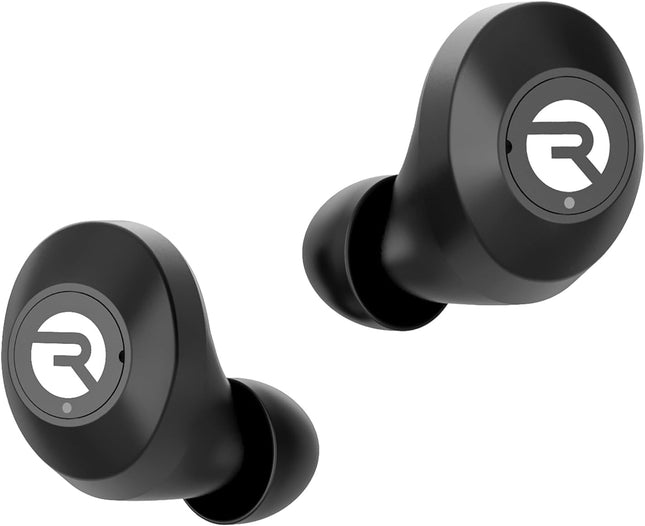 Everyday Bluetooth Wireless Earbuds with Microphone - Active Noise Cancelling, Sweat & Water-Resistant Earphones, Ear Buds Wireless Bluetooth up to 32 Hours Playtime (Black)