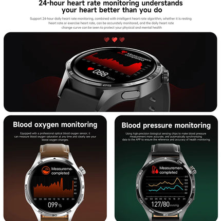 Watch 5 PRO Smart Watch Men Watch 5 AMOLED HD Screen Bluetooth Call GPS Trajectory NFC Heart Rate Compass Smartwatches 2024 New